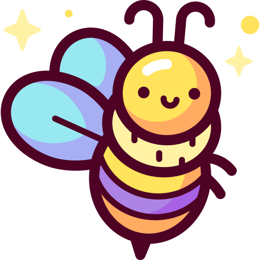 Bee Special Candy Lineal color icon
