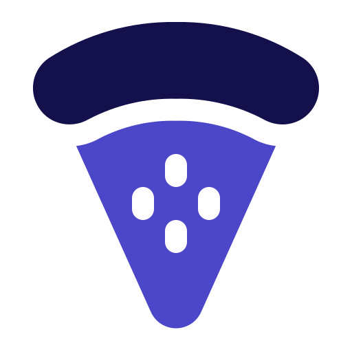 pizza Generic Blue icono