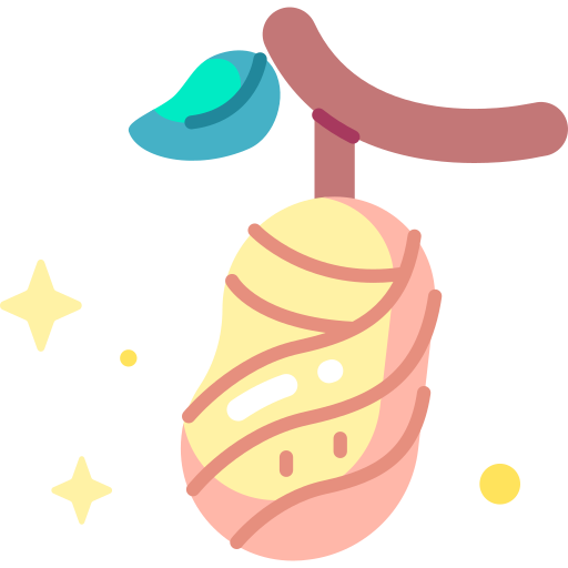 jedwabny kokon Special Candy Flat ikona