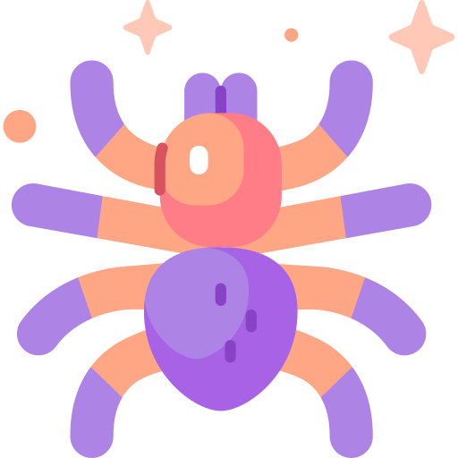 tarantula Special Candy Flat ikona