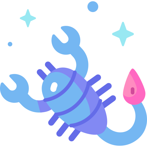 Scorpion Special Candy Flat icon