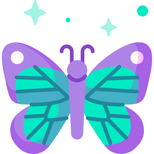 schmetterling Special Candy Flat icon