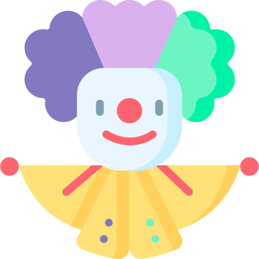 clown Special Flat Icône