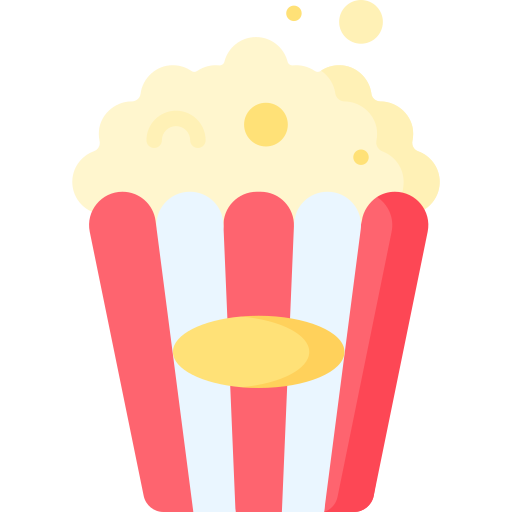 popcorn Special Flat ikona