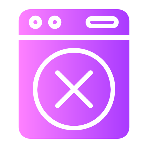 niet wassen Generic Flat Gradient icoon
