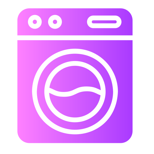 máquina de lavar Generic Flat Gradient Ícone