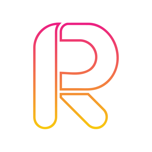 Letter r Generic Gradient icon