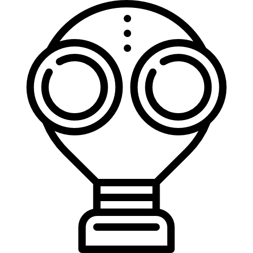 gasmaske Special Lineal icon