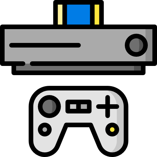 Game console Special Lineal color icon