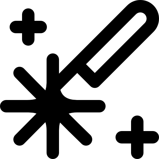 마법의 지팡이 Super Basic Omission Outline icon