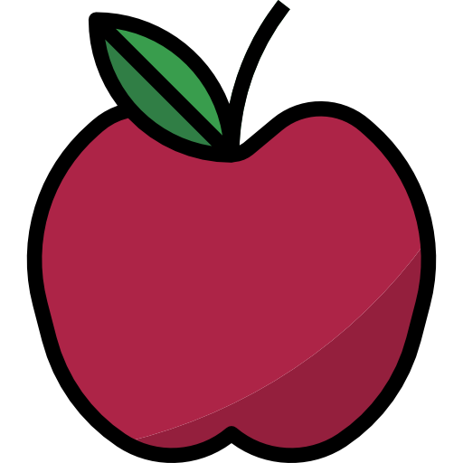 jabłko turkkub Lineal Color ikona