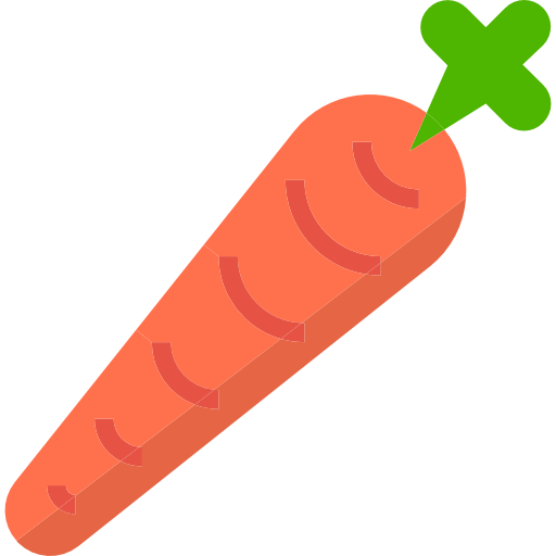 zanahoria turkkub Flat icono
