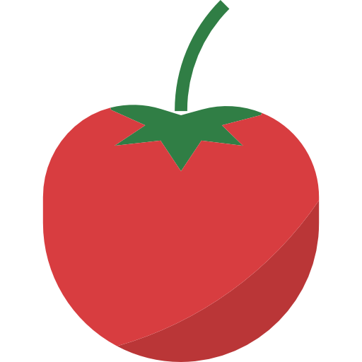 tomaat turkkub Flat icoon