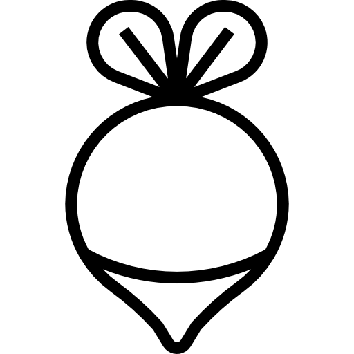 Radish turkkub Lineal icon