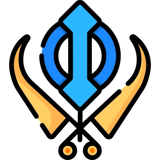 khanda Special Lineal color ikona