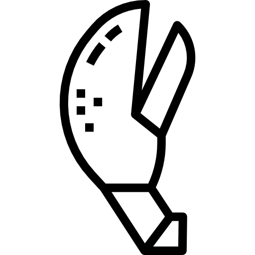 garra turkkub Lineal icono