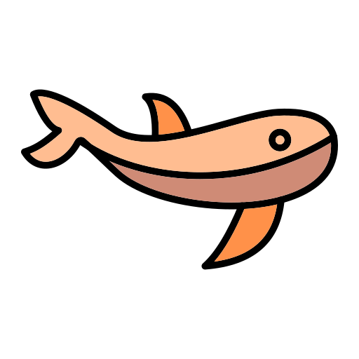 ballena Generic Outline Color icono