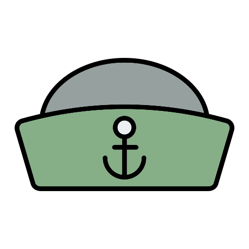 casquette marinière Generic Outline Color Icône