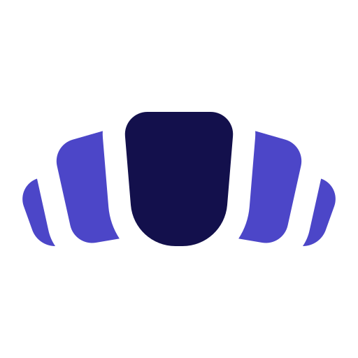 croissant Generic Blue icon