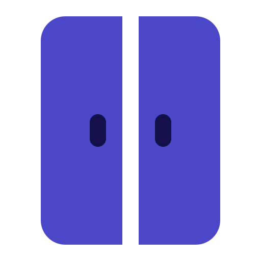 Refrigerator Generic Blue icon