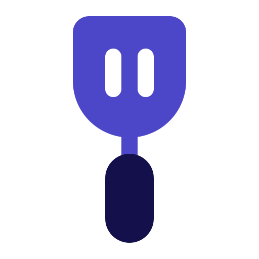 Spatula Generic Blue icon