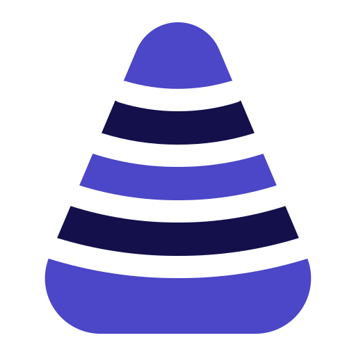 Sfogliatelle Generic Blue icon