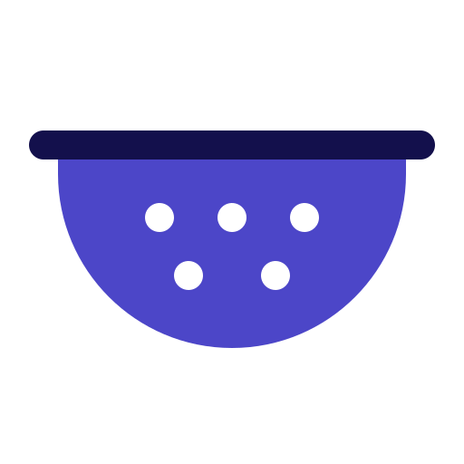 Strainer Generic Blue icon