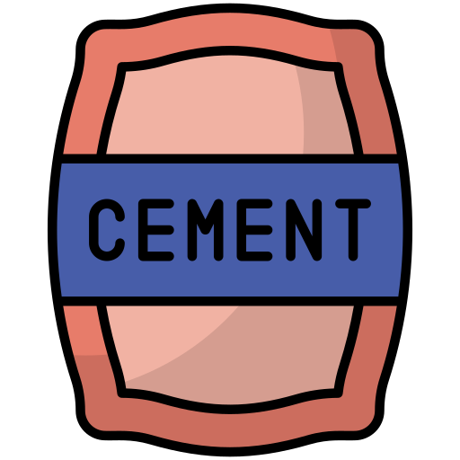 セメント Generic Outline Color icon