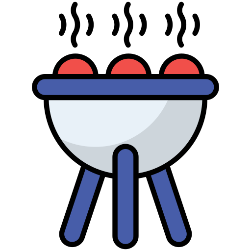 grill Generic Outline Color icon