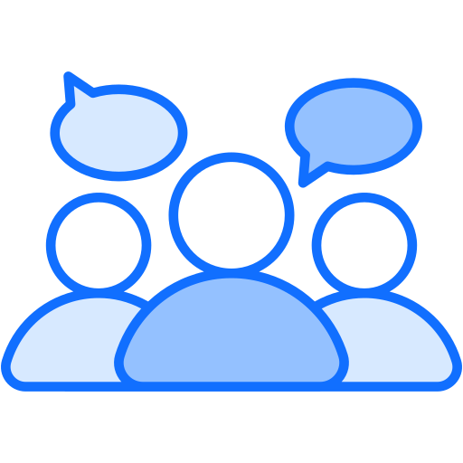grupo de enfoque Generic Blue icono