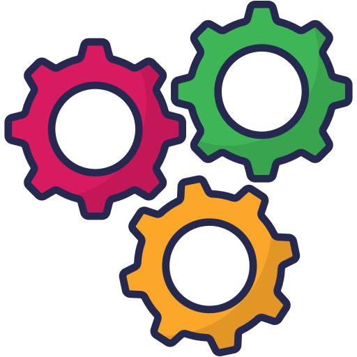 Process Generic Outline Color icon