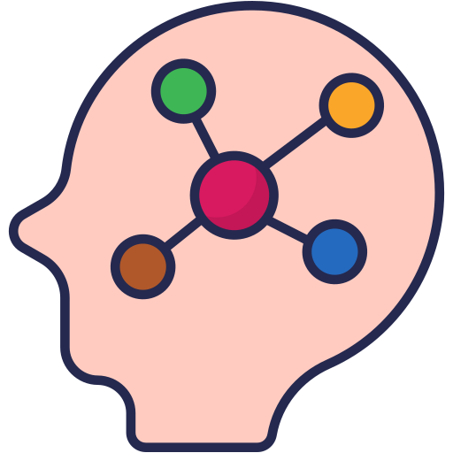 Mind mapping Generic Outline Color icon