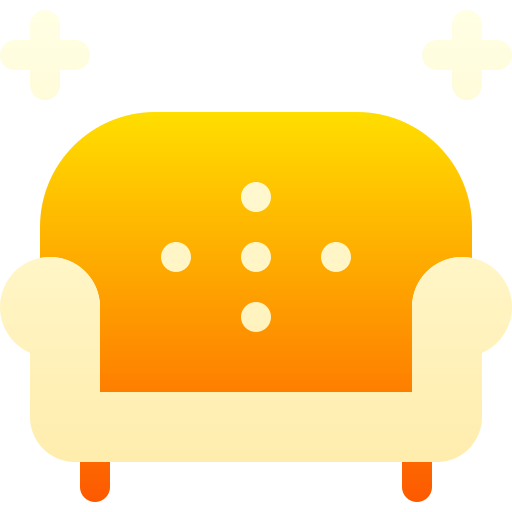 sofa Basic Gradient Gradient Icône