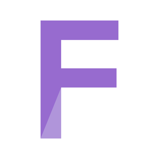 Буква ф Generic Flat иконка
