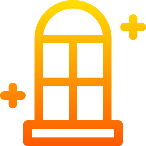 Window Basic Gradient Lineal color icon