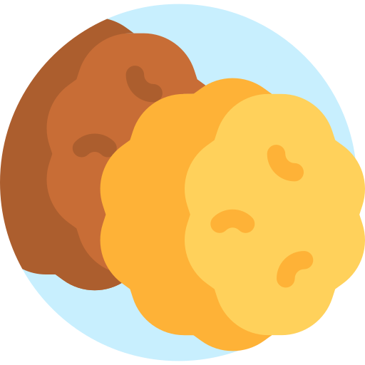 Cookie Detailed Flat Circular Flat icon