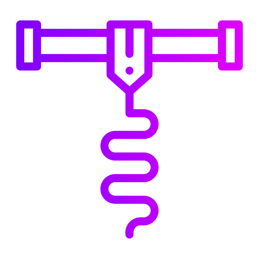 Corkscrew Generic Gradient icon