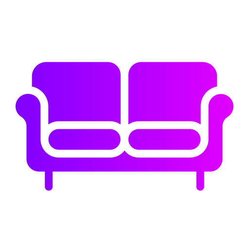 sofa Generic Flat Gradient Icône