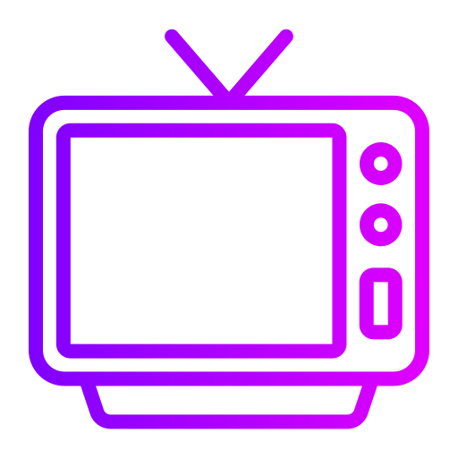 Television Generic Gradient icon