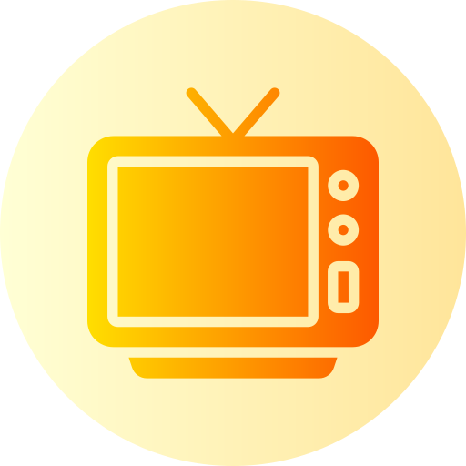 Television Generic Flat Gradient icon