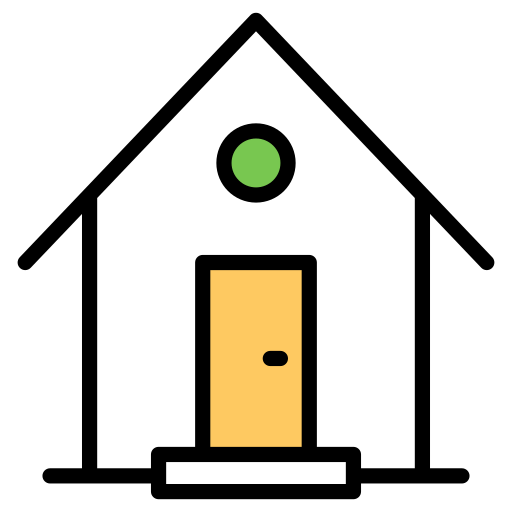 House Generic Outline Color icon