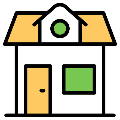 House Generic Outline Color icon