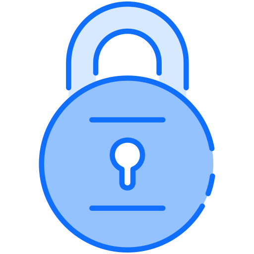 beveiligd Generic Blue icoon