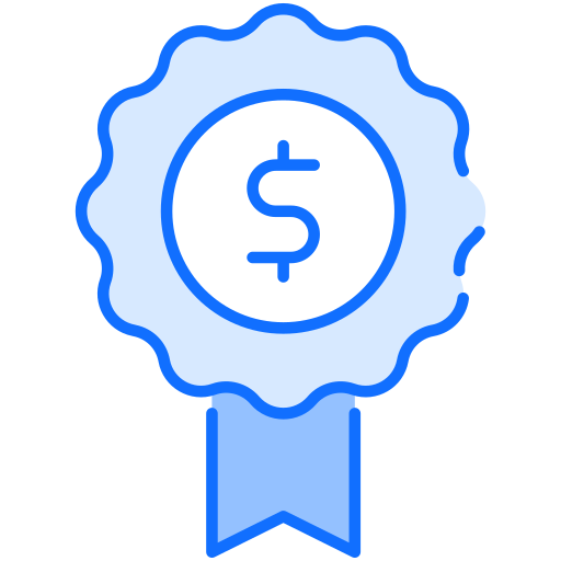 Значок-доллар Generic Blue иконка