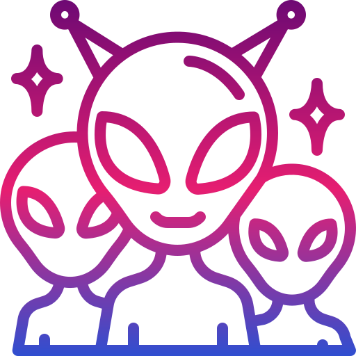 Инопланетянин Generic Gradient иконка