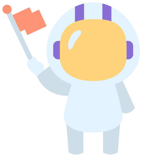 astronauta Generic Flat Ícone