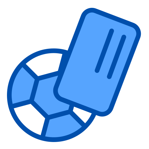 Красная карточка Generic Blue иконка