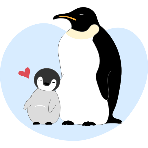 pinguino Generic Rounded Shapes icona