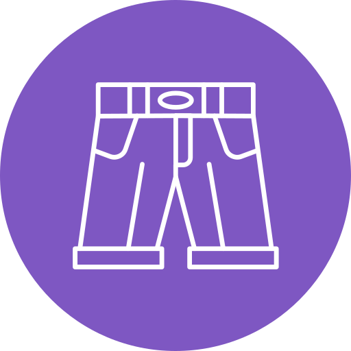 Denim shorts Generic Flat icon