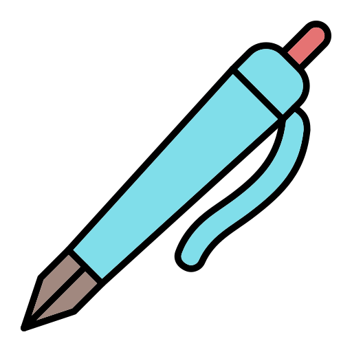 펜 Generic Outline Color icon